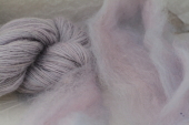 Roving Blue Violet Twist