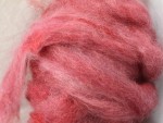 Roving Mulberry Hand Kettle Dyed Before Carding