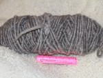 Yarn Corespun Natural Grey 100 Yards 2 Pounds 47% Adult Mohair 53% Shetland/ Cheviot Wool