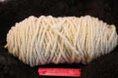 Yarn Corespun White 100 Yards 2 Pounds 75% Adult Mohair 25% Shetland Wool