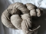 Yarn Tan 3Ply Millspun 50% Adult Mohair 50% Shetland Wool 2.5 Oz Skeins