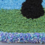 View from the House Chair Seat - Closeup of Grass and Edging